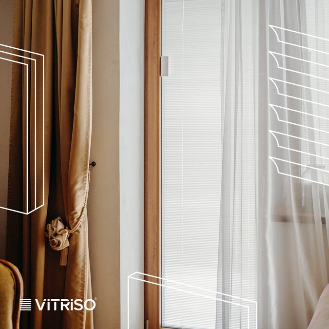Integrované tienenie priamo v izolačnom skle - Vitriso