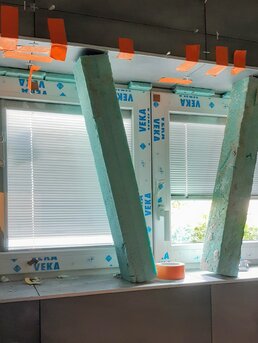 Integrované žalúzie v okne ralizácia Vitriso
