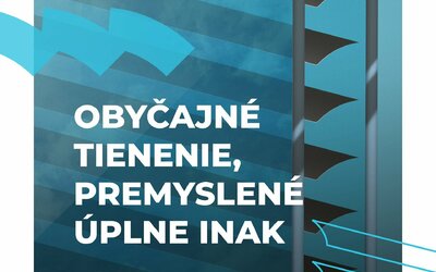 Možete tieniaci systém využiť aj pre posuvné dvere na terasu?