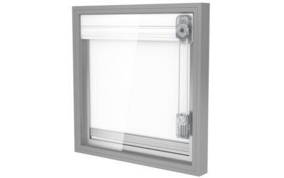 Rolety medzi sklom - integrované tienenie okien a dverí