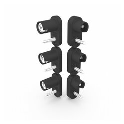 SL2444B160 - Magnetické kontakty tri páry (čierne)